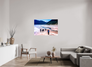 Walking on Ancient Ice