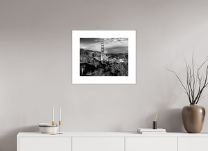 Monochrome Majesty: The Golden Gate Reimagined