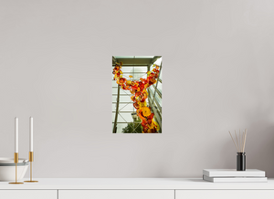 Chihuly Glass with Space Needle