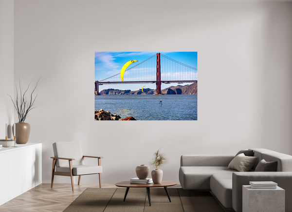 Windsurfing in the Bay