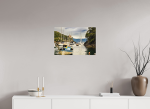 Old Boat in Portofino Harbor