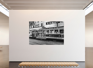 Market Street Trolley - Large Print