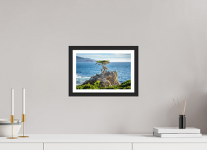 Discover the beauty of The Lone Cypress, symbolizing resilience against the stunning coastal backdrop.