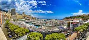 The Monaco Harbor on Raceday