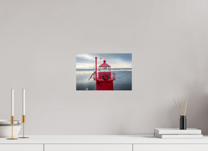 Winter Glow at Muskegon Lighthouse