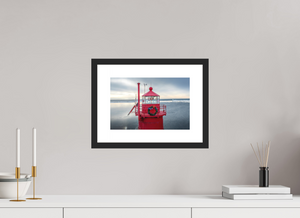 Winter Glow at Muskegon Lighthouse