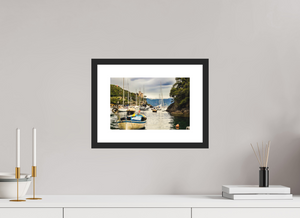 Old Boat in Portofino Harbor