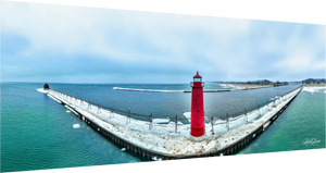 The Grand Haven North and South Pier