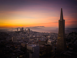 Sunset in San Francisco