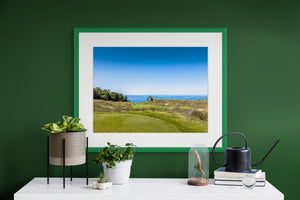 Stunning view of Arcadia Bluffs on the Shores of Lake Michigan, showcasing the beautiful Bluffs Course.