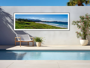 Stunning view of Carmel-by-the-Sea beach, perfect for your decor, showcasing California's coastal beauty.