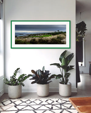 Stunning fine art print of Spyglass Hill Golf Course on the beautiful Monterey Peninsula, perfect for any space.