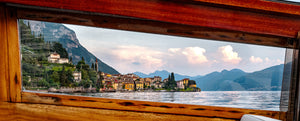 Window into Lake Como