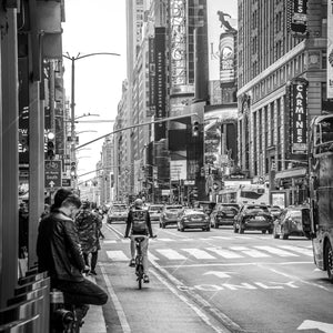 Biking on Broadway
