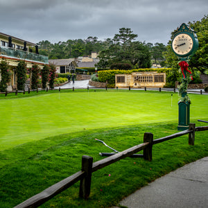 Practice Green at Pebble - Large Print