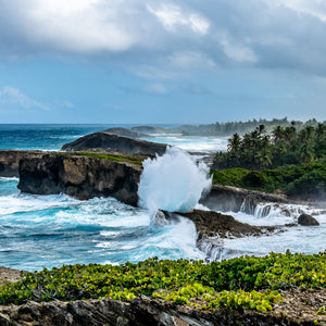 Crashing Puerto Rico Coastline