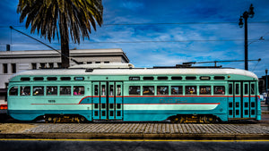 Street Car in San Francisco - Large Print
