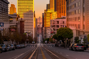 Sunset in San Francisco