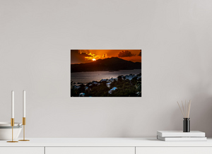 Sunset over St. Thomas, USVI