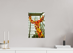 Chihuly Glass with Space Needle