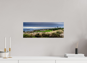 Stunning view of the iconic Spyglass Hill Golf Course along the Monterey Peninsula's beautiful coastline.