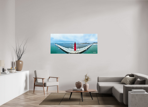 The Grand Haven North and South Pier