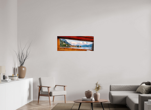 Window into Lake Como