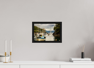 Old Boat in Portofino Harbor