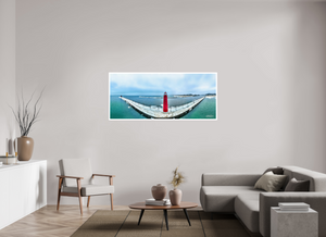 The Grand Haven North and South Pier