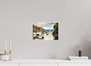 Old Boat in Portofino Harbor