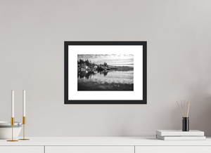 Serenity on the Water – Lake Tahoe in Black and White