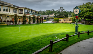 Practice Green at Pebble - Large Print