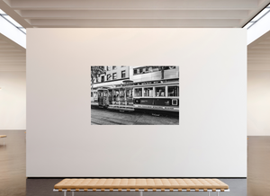 Market Street Trolley - Large Print