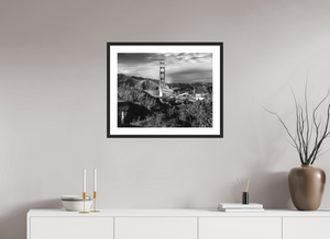 Monochrome Majesty: The Golden Gate Reimagined