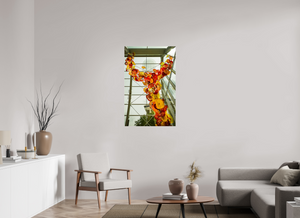 Chihuly Glass with Space Needle