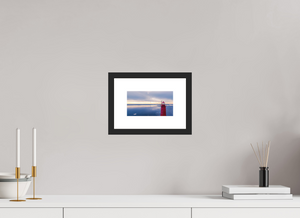 Muskegon Lighthouse on a Stormy Afternoon