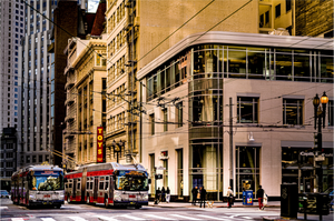 San Francisco Cable Cars - Large Print