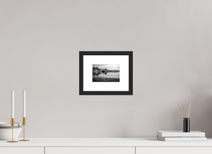 Serenity on the Water – Lake Tahoe in Black and White