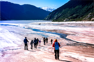 Walking on Ancient Ice