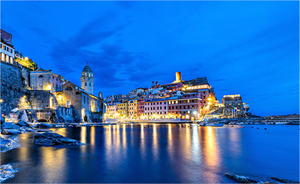 Blue Hour in Vernazza