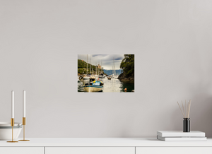 Old Boat in Portofino Harbor