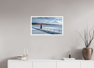Grand Haven Lighthouse Surrounded by Winter