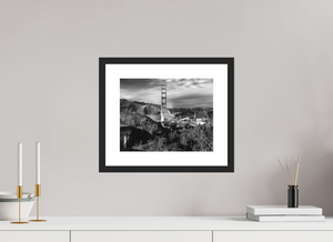 Monochrome Majesty: The Golden Gate Reimagined
