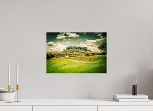 Driving through Tuscany