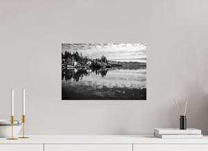 Serenity on the Water – Lake Tahoe in Black and White