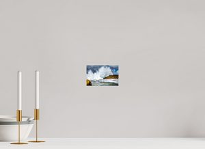 Massive Wave Crashes Ashore