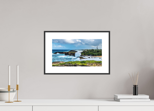 Crashing Puerto Rico Coastline
