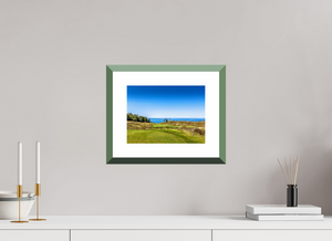 Stunning view of Arcadia Bluffs on the Shores of Lake Michigan, showcasing the picturesque Bluffs Course.