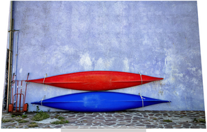 Kayaks in Burano