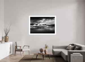 Beach in Black and White